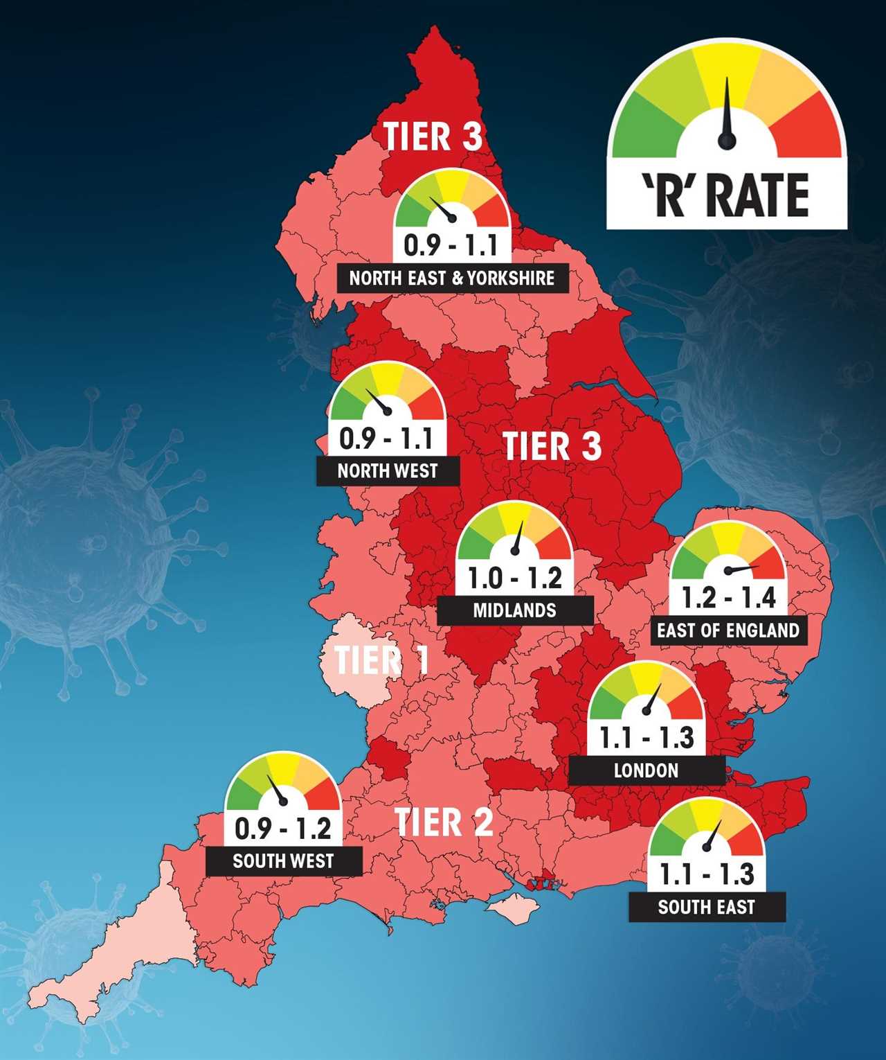 Christmas cancelled for millions as ‘London and South East to be put in Tier 4 lockdown with travel and bubbles banned’