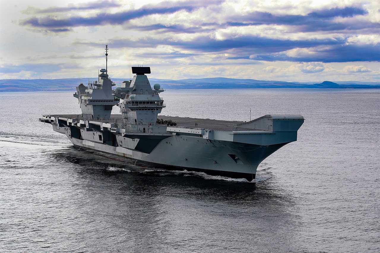 Fixing Navy’s leaky aircraft carriers to cost £5.5m after HMS Prince of Wales left stranded by major floods