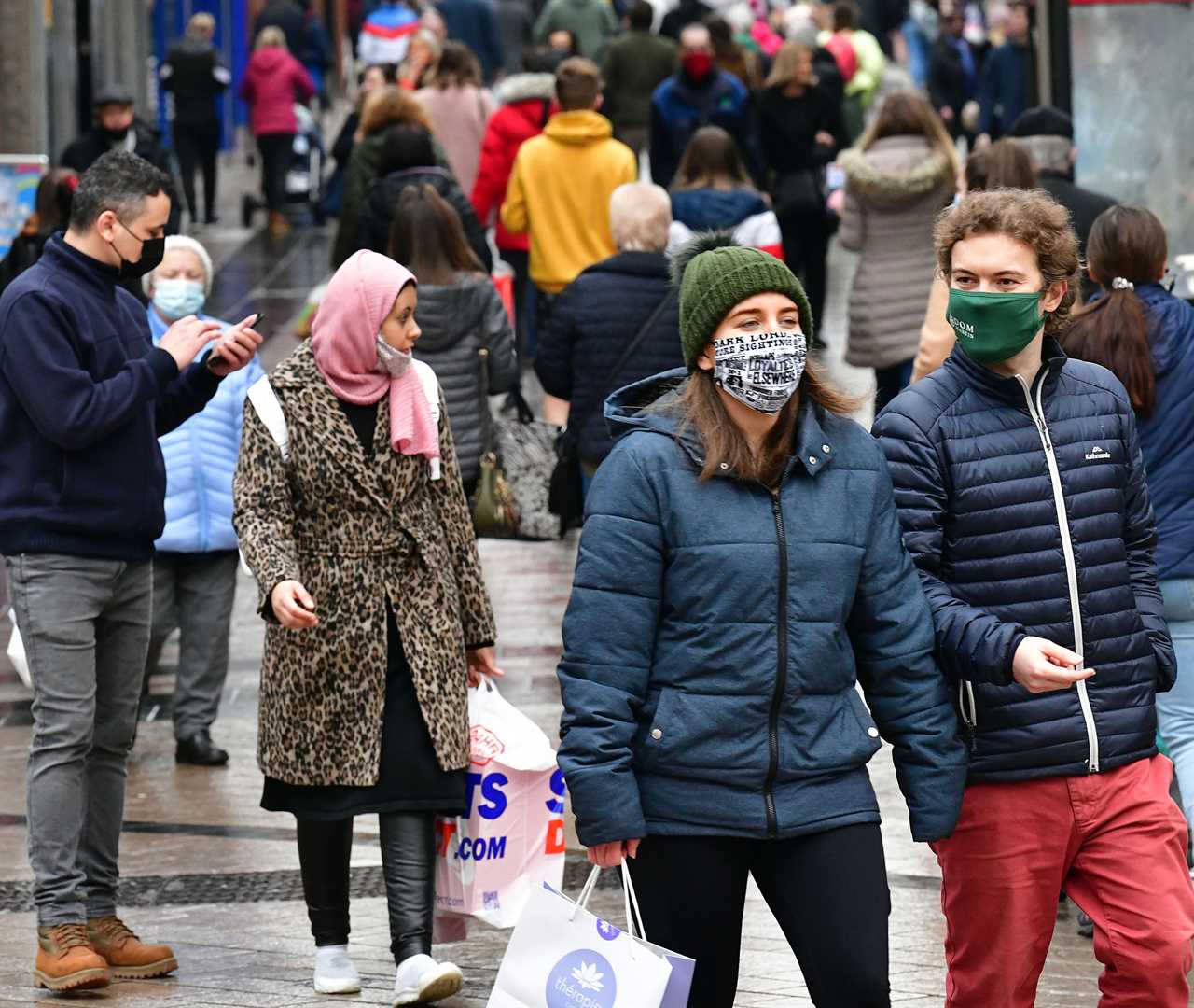 Northern Ireland reduces Covid bubbles to Christmas day ONLY as it shuts border over new Covid strain fears