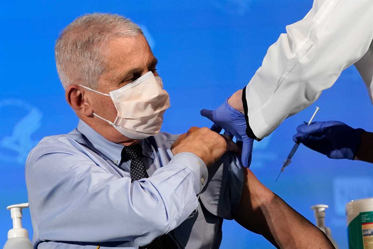 Americans may have to wait SEVEN MONTHS for Covid vaccine as Fauci, Azar, Biden and other elites get jabs on live TV