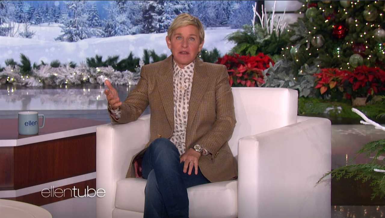 Ellen DeGeneres looks glum as she’s seen out for first time since recovering from ‘excruciating’ Covid-19