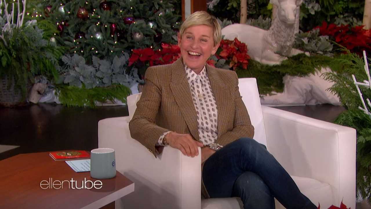 Ellen DeGeneres looks glum as she’s seen out for first time since recovering from ‘excruciating’ Covid-19