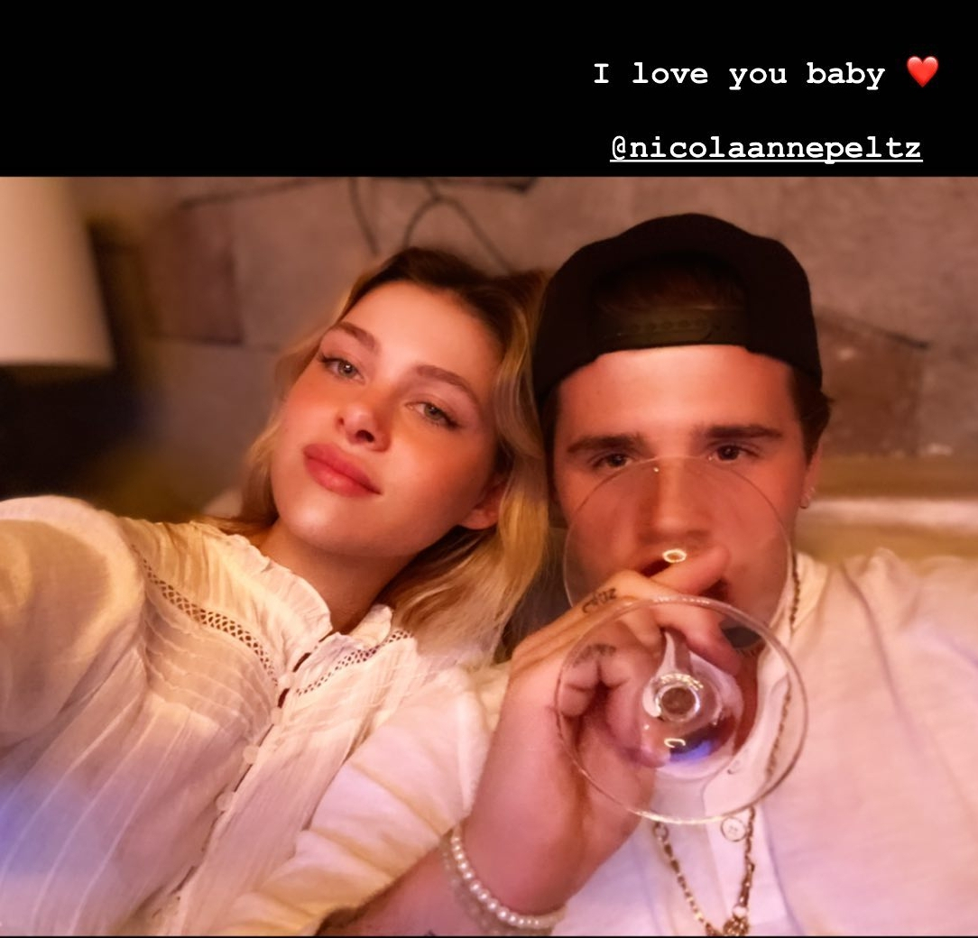 Brooklyn Beckham’s heartache as travel ban means he has to spend first Christmas apart from fiancee Nicola