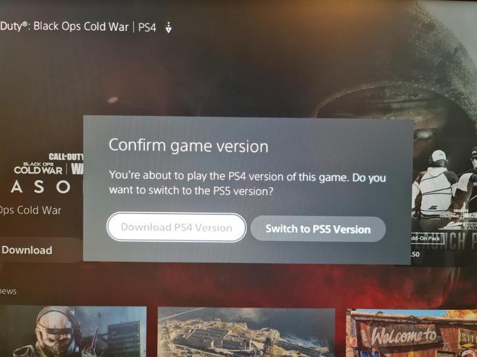 PS5 now warns you if you’re about to play WORSE PS4 versions of your favourite games