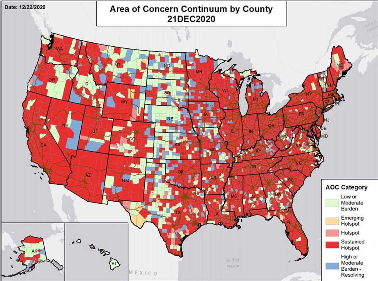 US Covid death toll ‘could hit 567k by April even with vaccine rollout & could reach 731k if states ease restrictions’