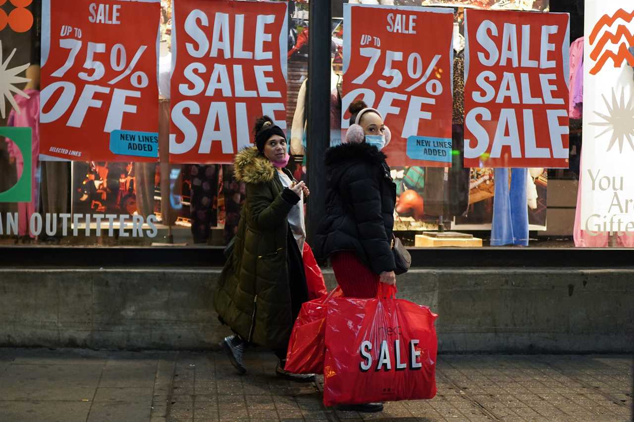 Bargain hunters queue from 4am to get their hands on the best deals in the Boxing Day sales