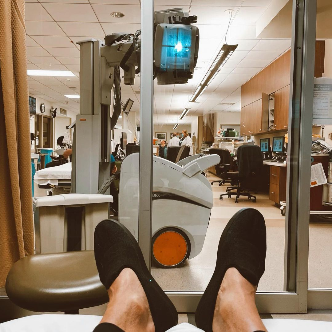 Greg Norman says ‘F*** Covid’ as coronavirus-stricken golf legend, 65, shares Christmas Day photo from hospital bed