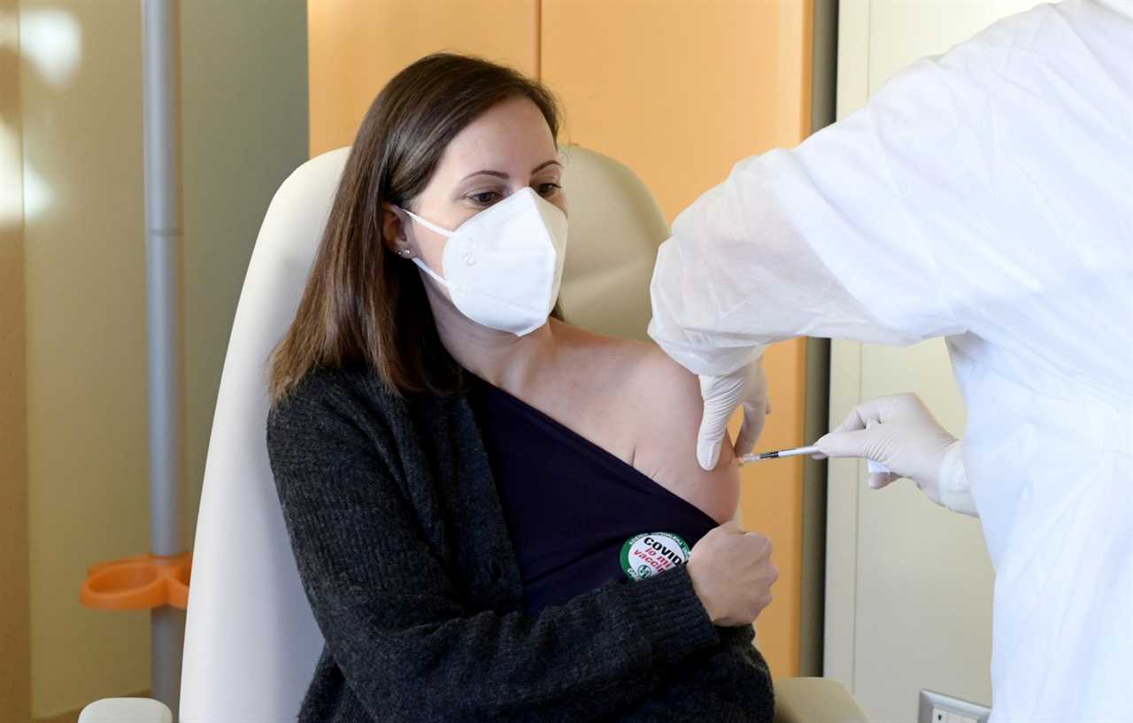 Europe begins Covid vaccinations as first Pfizer jabs given out in Italy, Spain and Germany three weeks after UK