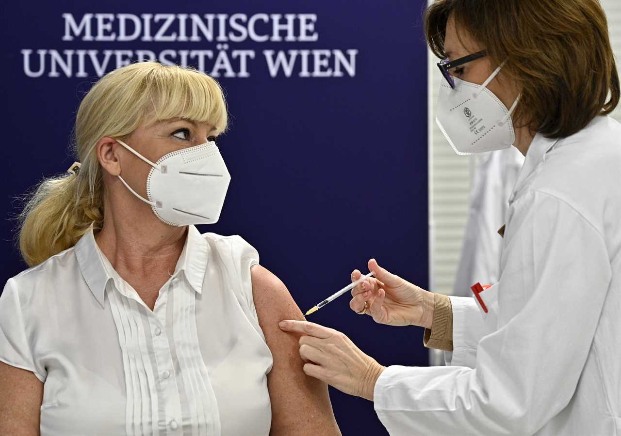 Europe begins Covid vaccinations as first Pfizer jabs given out in Italy, Spain and Germany three weeks after UK