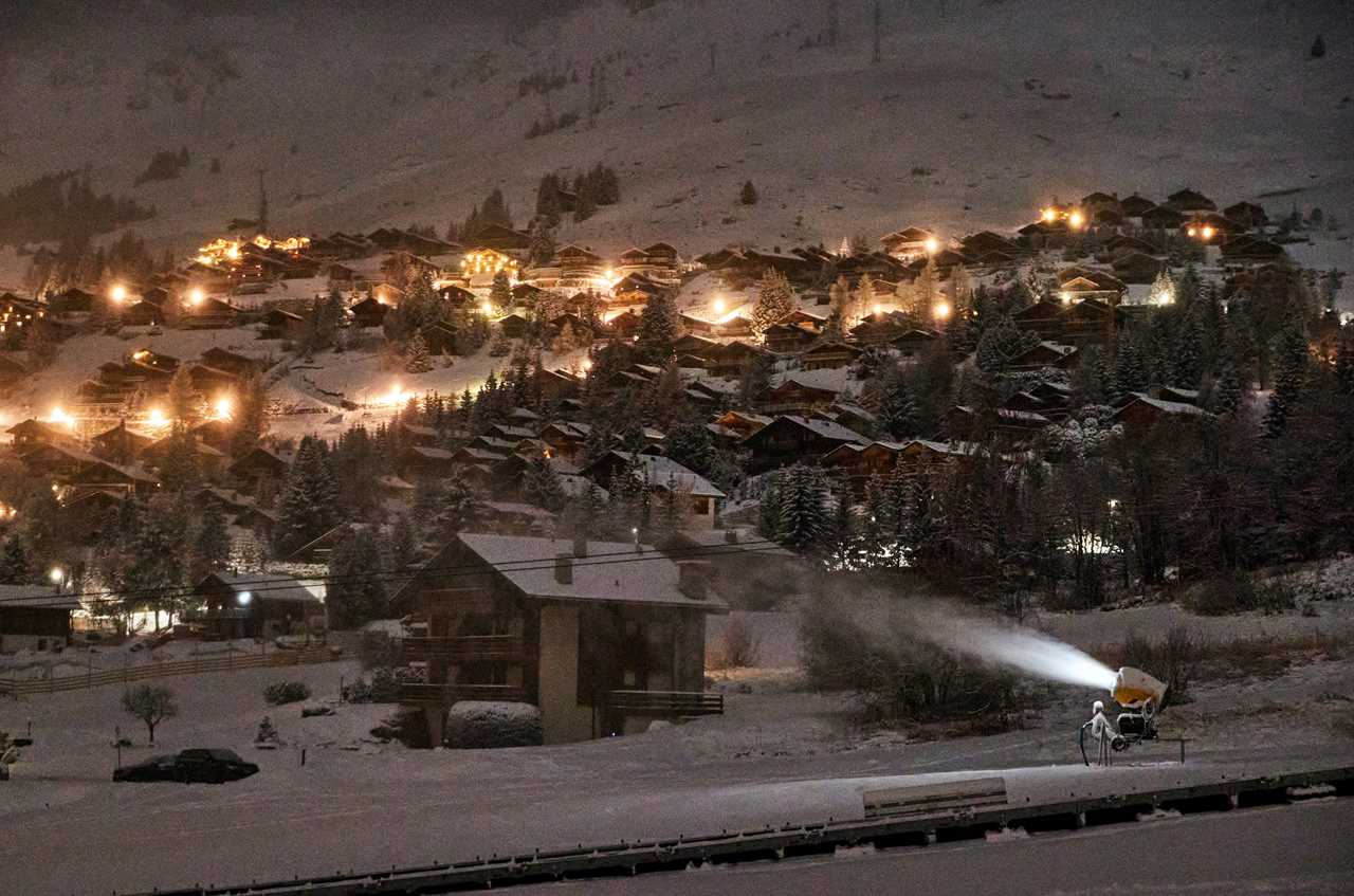 Extra cops drafted in at Swiss ski resort after 200 Brit tourists escape Covid quarantine in ‘cloak and dagger’ op