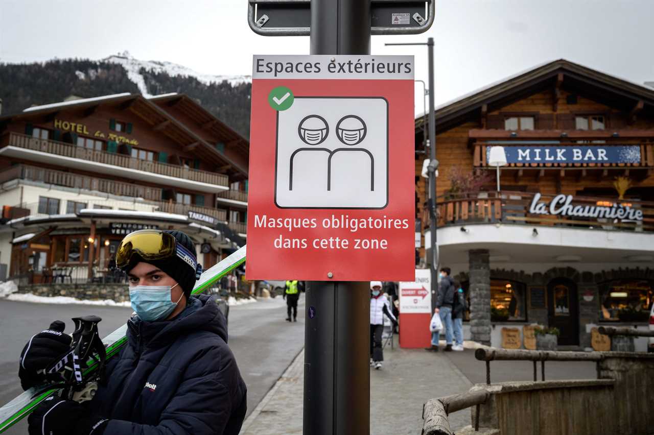 Extra cops drafted in at Swiss ski resort after 200 Brit tourists escape Covid quarantine in ‘cloak and dagger’ op