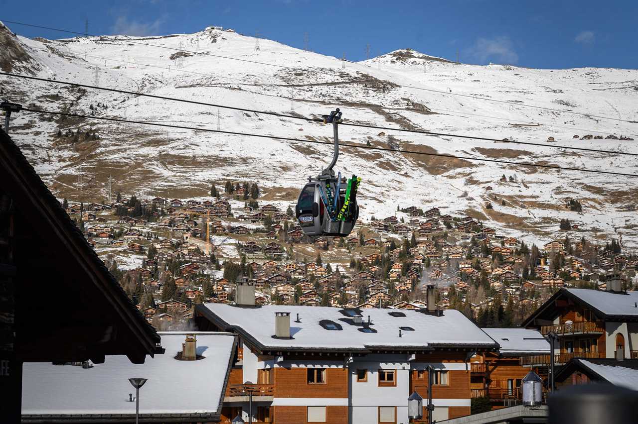 Hundreds of Brit tourists escape Covid quarantine on luxury Swiss Ski resort after ‘cloak and dagger operation’