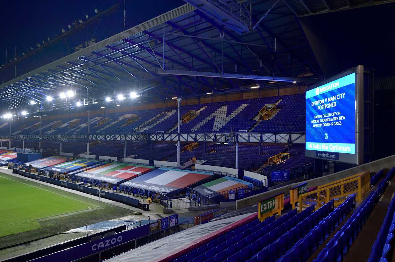 Everton request ‘full disclosure’ over Man City coronavirus postponement after 2,000 fans were left gutted at late call