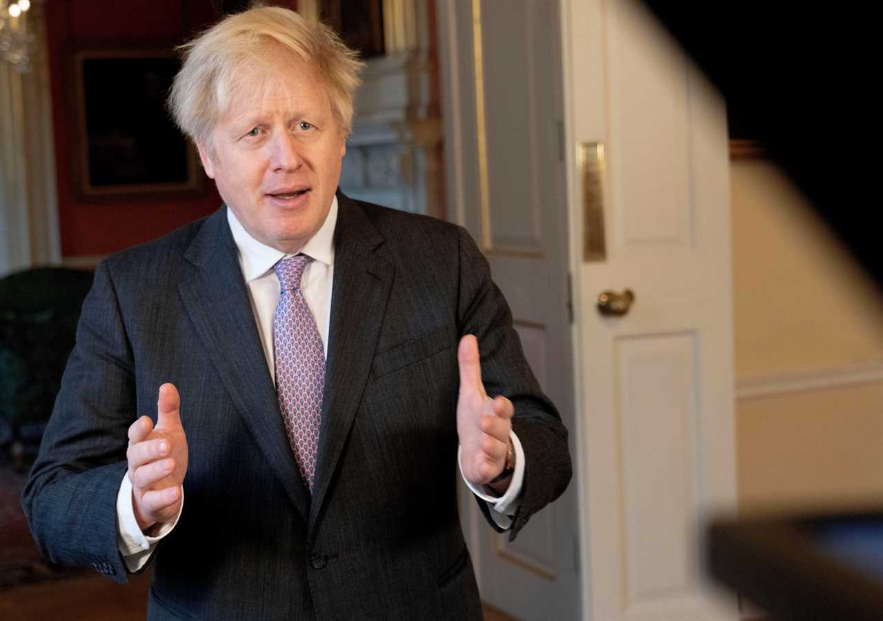 Boris Johnson promises Covid freedom as ‘the sun rises on 2021’ – but warns of ‘hard struggle’ first