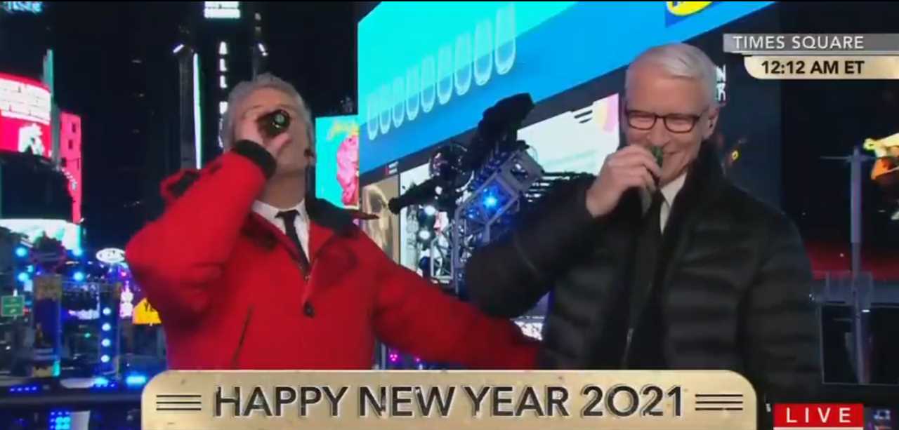 Bill de Blasio slammed for deserted Times Square dance as Covid-ravaged New Yorkers remain in lockdown