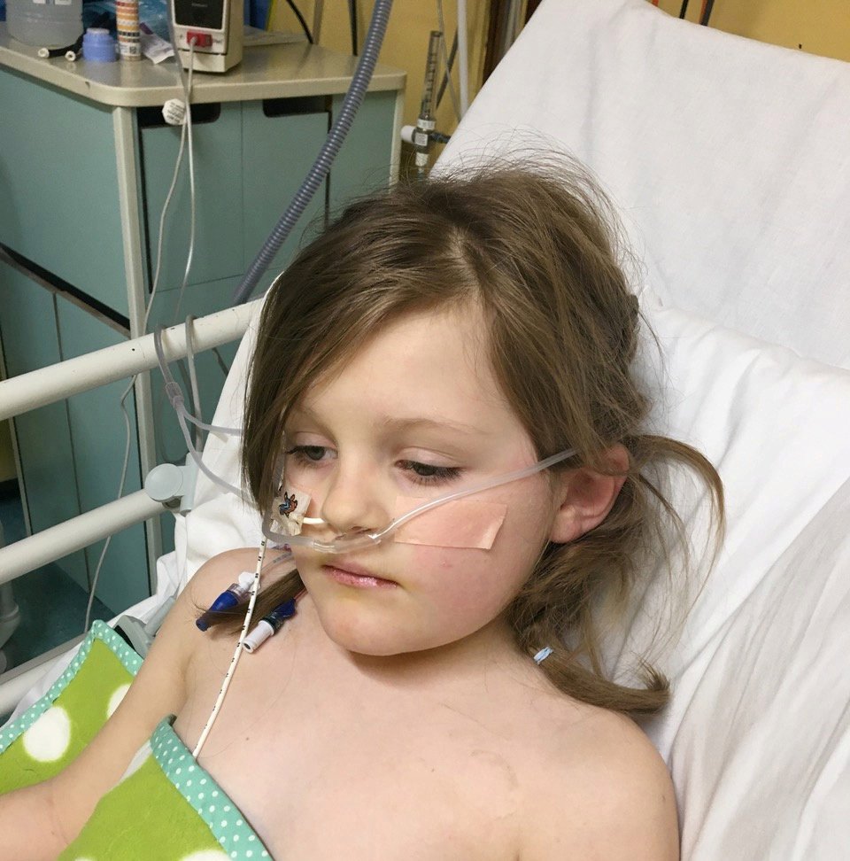 Girl, 6, ‘nearly died’ after ‘chickenpox’ rash turned out to be horrific reaction to Covid