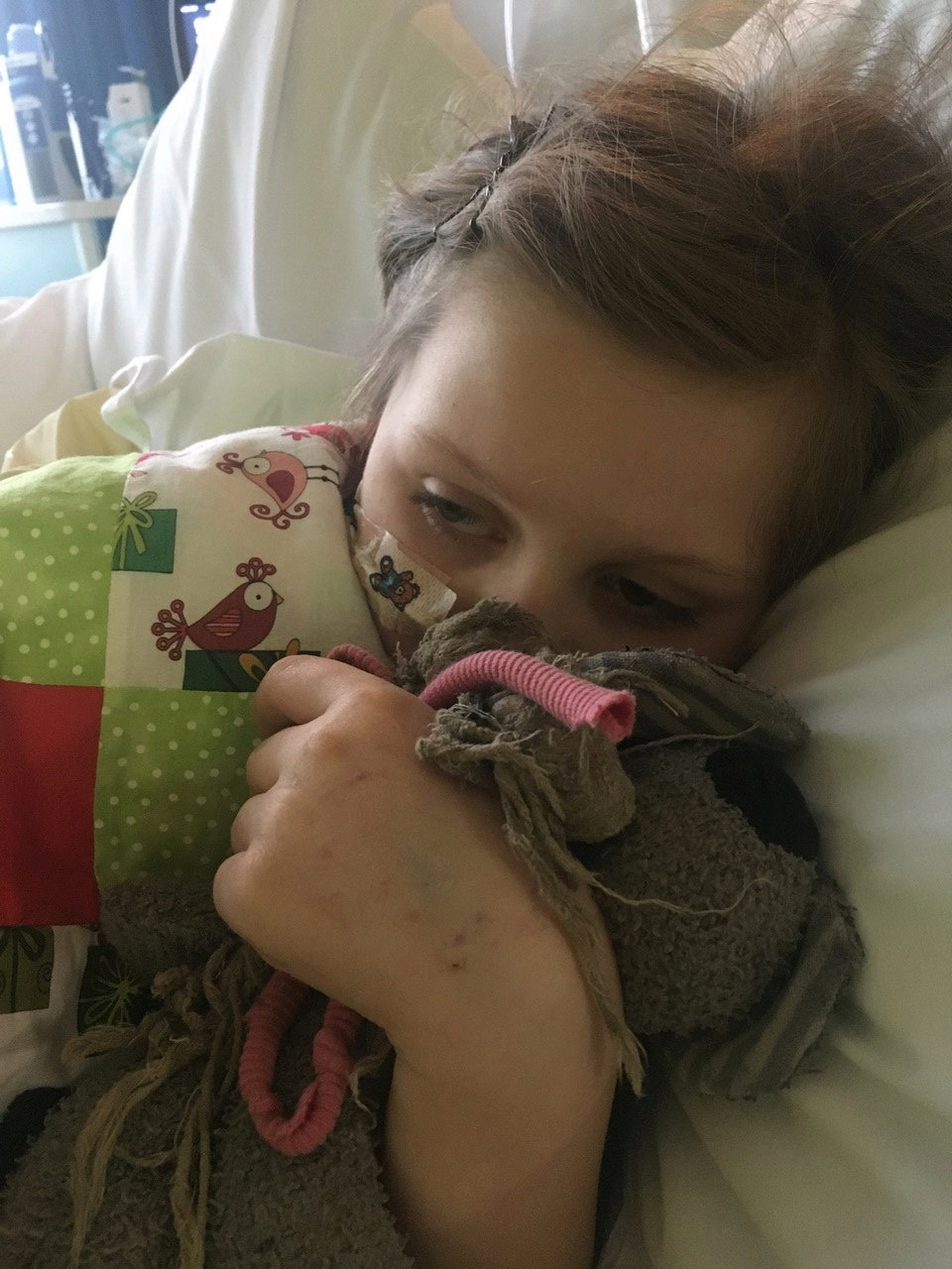 Girl, 6, ‘nearly died’ after ‘chickenpox’ rash turned out to be horrific reaction to Covid