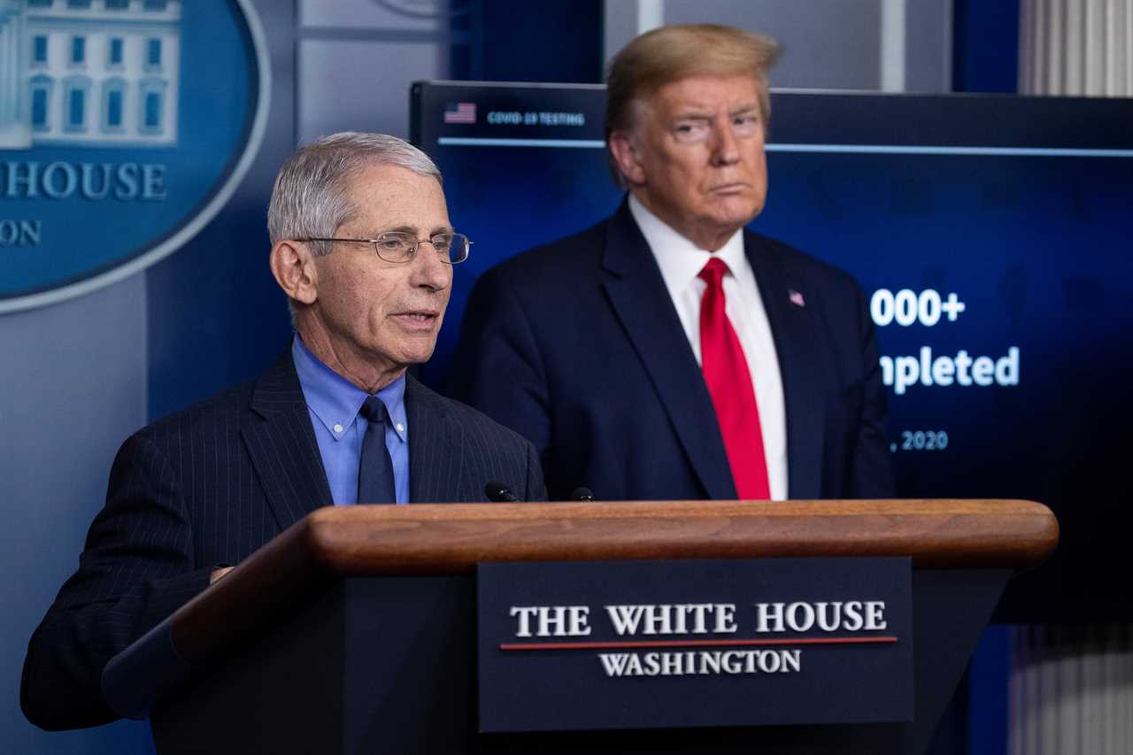 Trump fumes he gets no ‘credit for my work’ on Covid as ‘revered’ Fauci sinks Don’s ‘exaggerated’ death toll tweet on TV