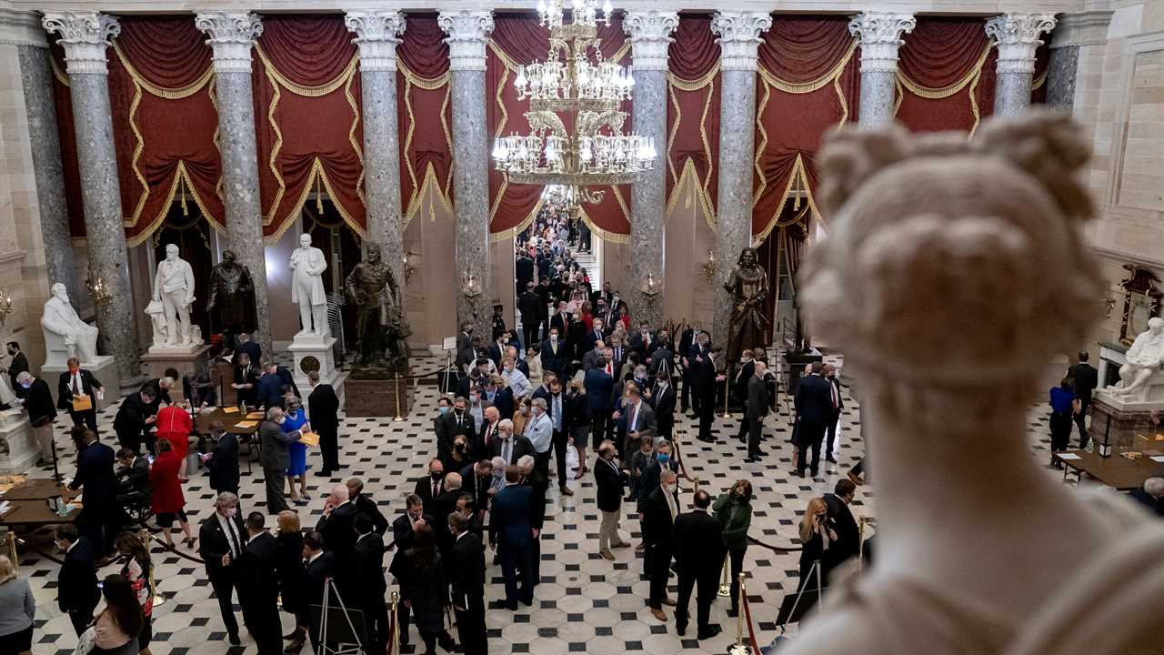 A joint session of Congress is expected to last into the night as Republicans try to subvert the election.