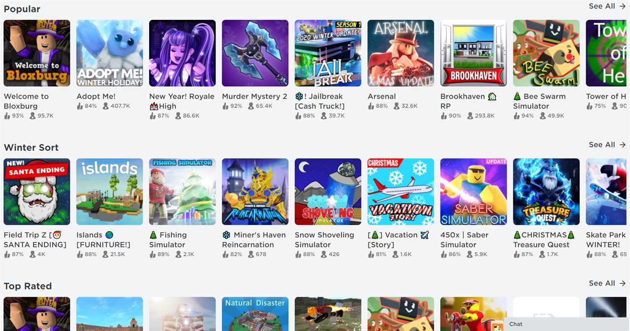 Roblox Most popular games to download with billions of