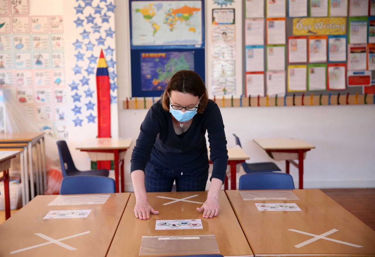 Teachers could be next on the list for vaccines as Gavin Williamson to lay out plan for teachers to grade exams today