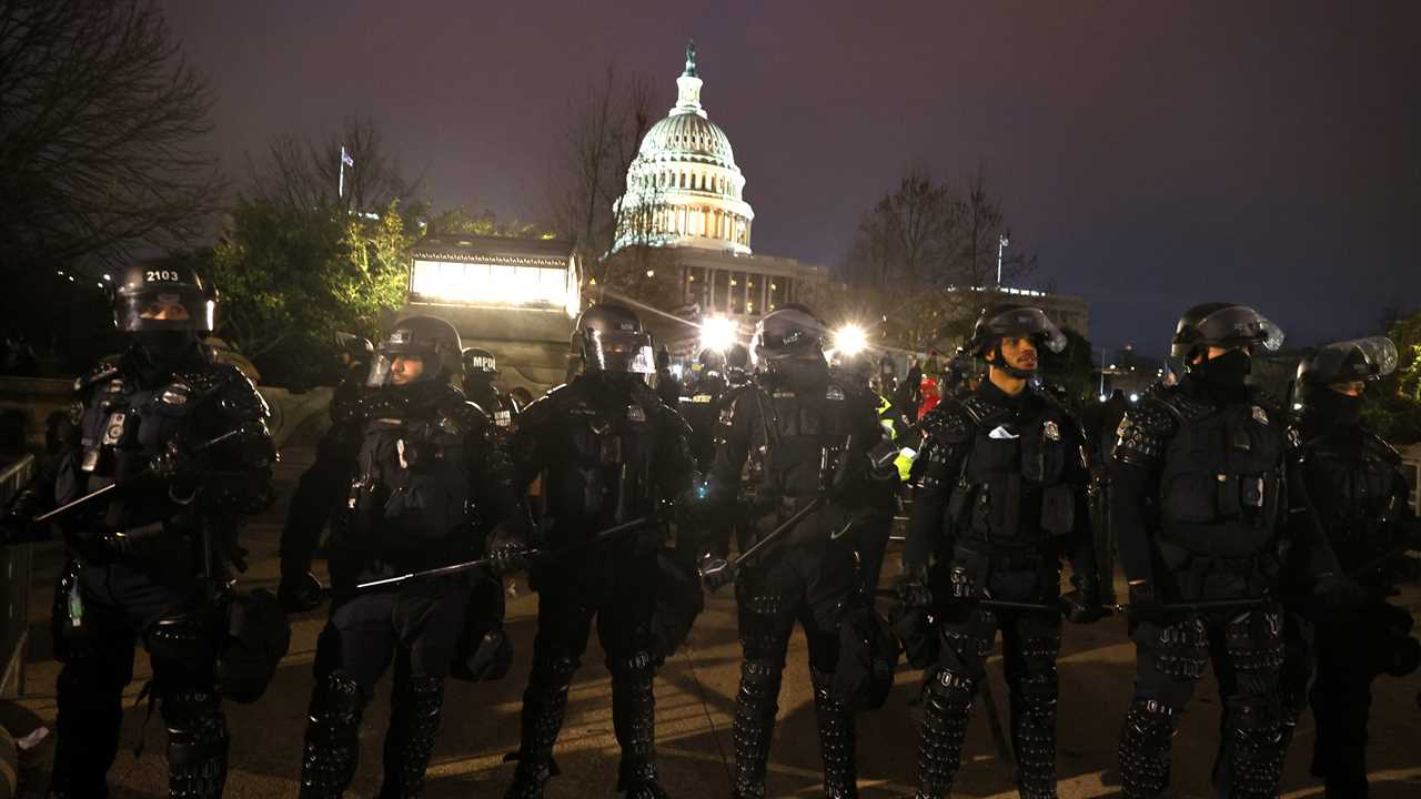 Woman who was shot in the Capitol has died.