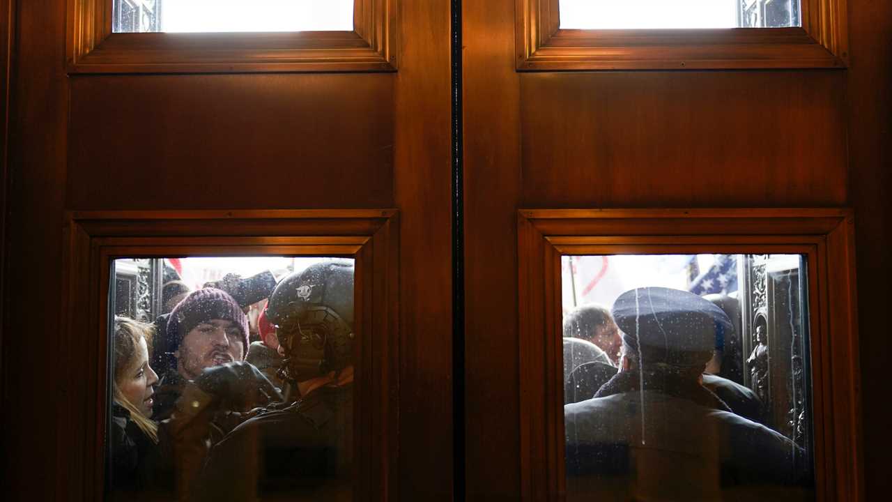 Governors from both parties denounce violence at the Capitol.