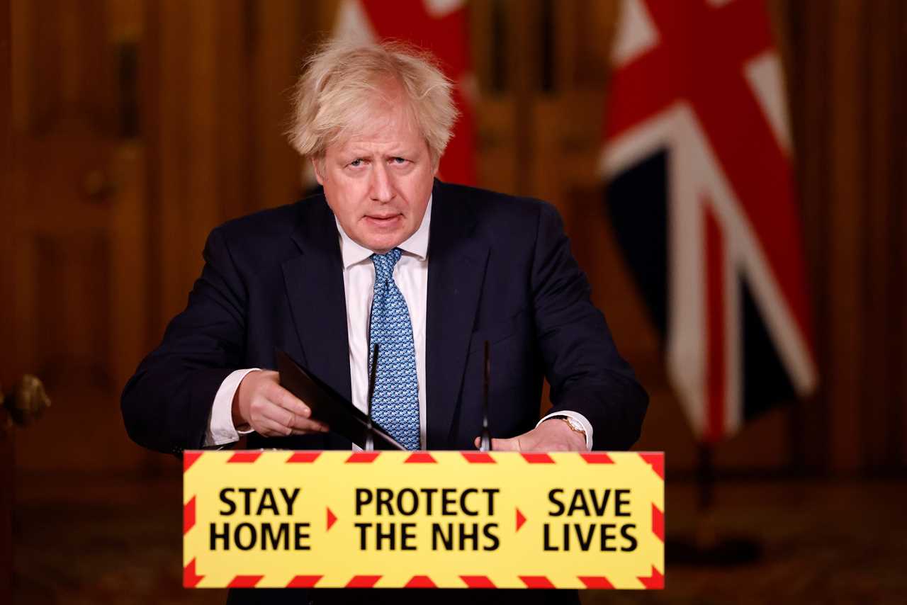 Boris vows to deliver hundreds of thousands of vaccines a day by next week and every care home resident this month