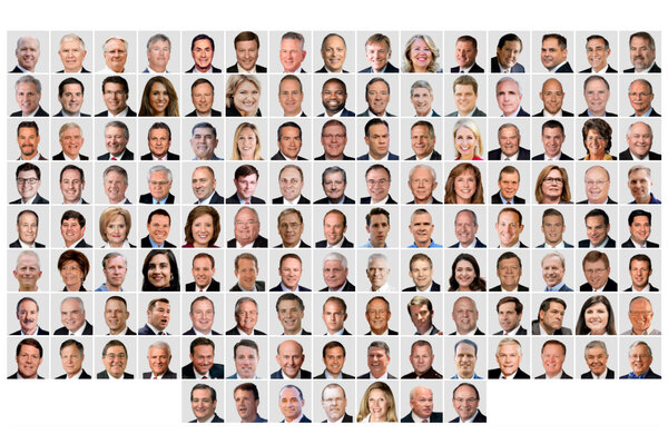 Here are the Republicans who objected to certifying the election results.