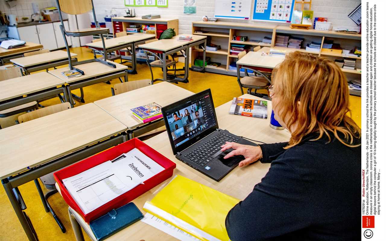 Teachers let off giving live Zoom classes during Covid lockdown in case they ‘invade their PRIVACY’