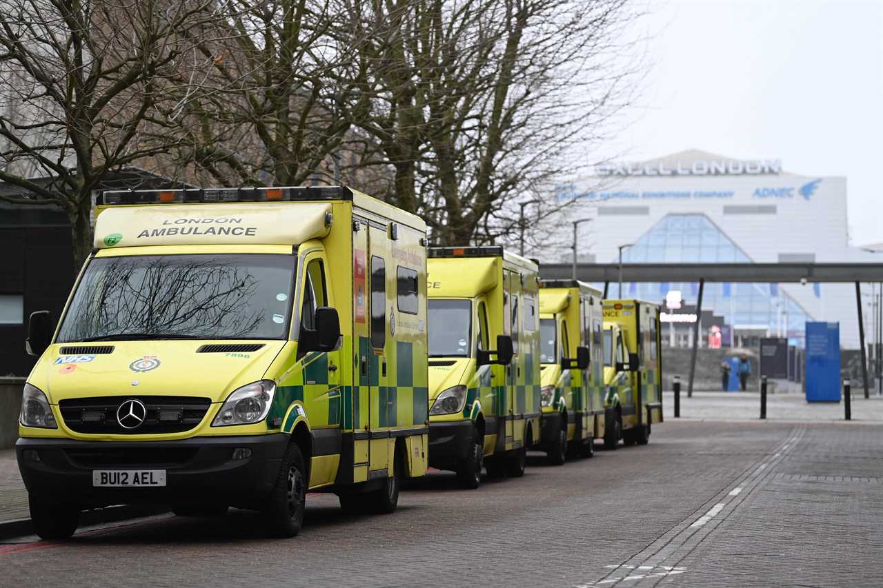 The 18 hospitals on brink of being overwhelmed by Covid during lockdown as patients warned they may not get an ambulance