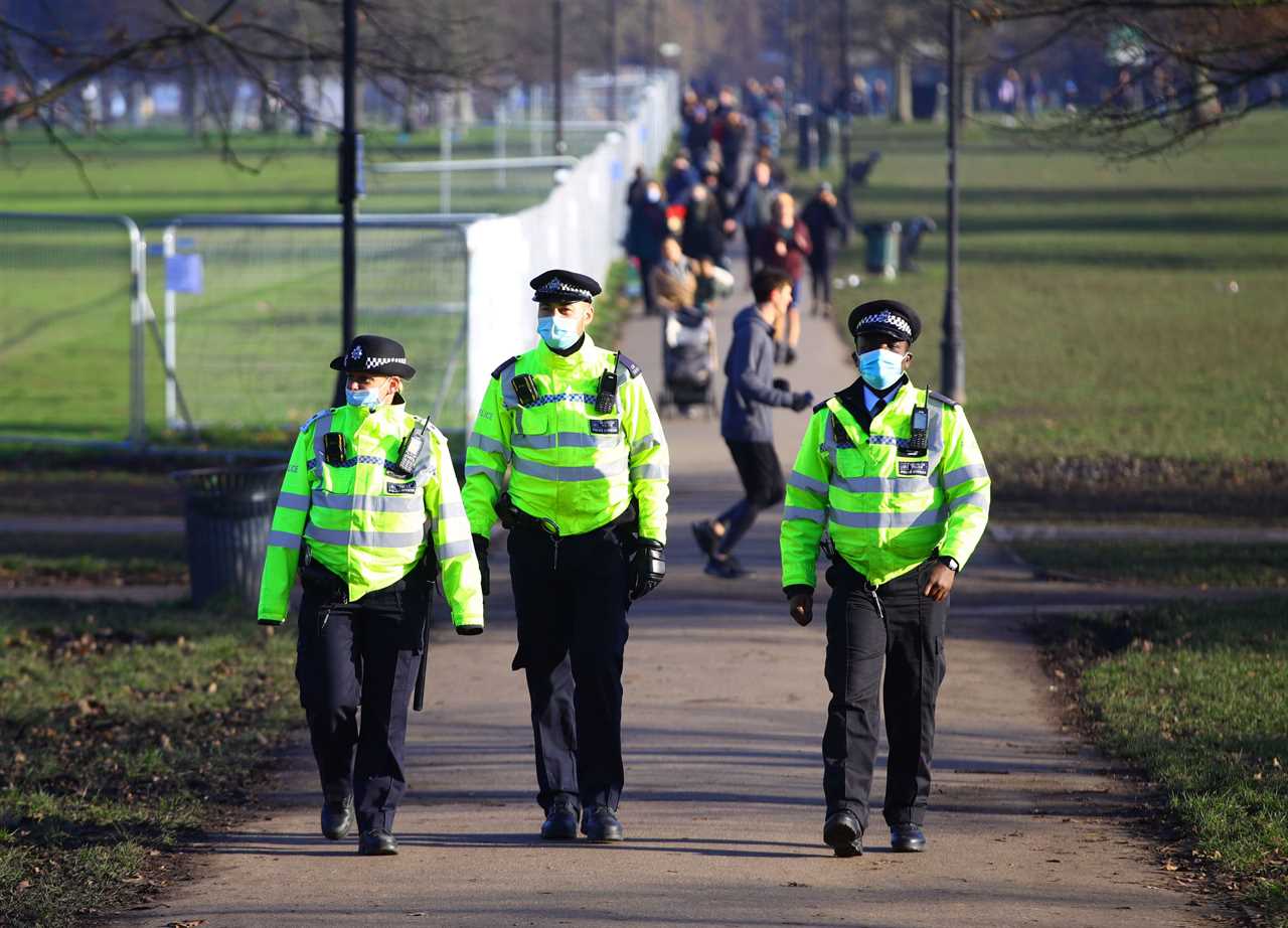 Priti Patel defends police officers’ strong enforcement of lockdown rules