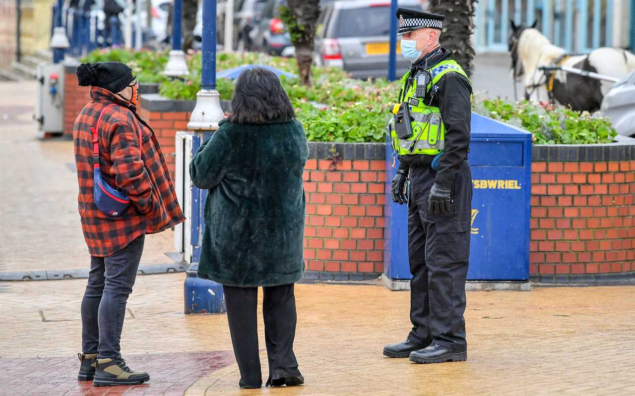 Every cop in England told to fine lockdown flouters £200 if they refuse to go home at FIRST time of asking