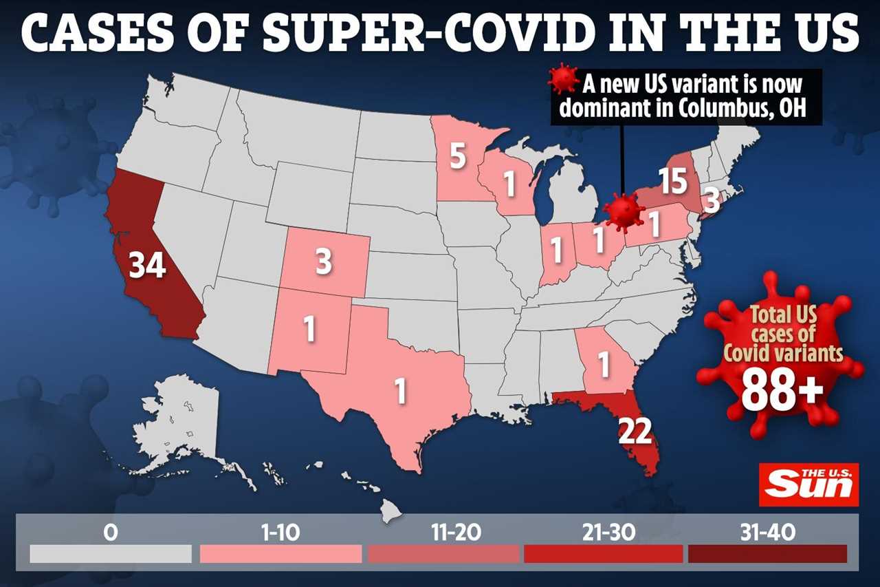 US now has its own ‘super-Covid’ as scientists find TWO new ‘highly infectious’ American strains in Ohio