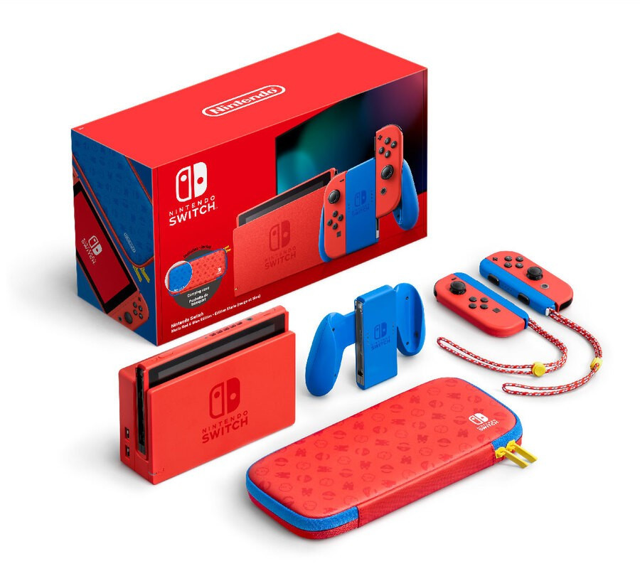 Nintendo Switch Mario Red & Blue Edition pre-order CHEAPER than standard console