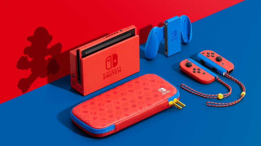 Nintendo Switch Mario Red & Blue Edition pre-order CHEAPER than standard console