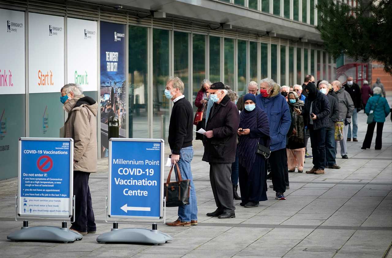 More than 32 million over-50’s to be vaccinated by March in new Government plans to ramp up Covid vaccine roll-out