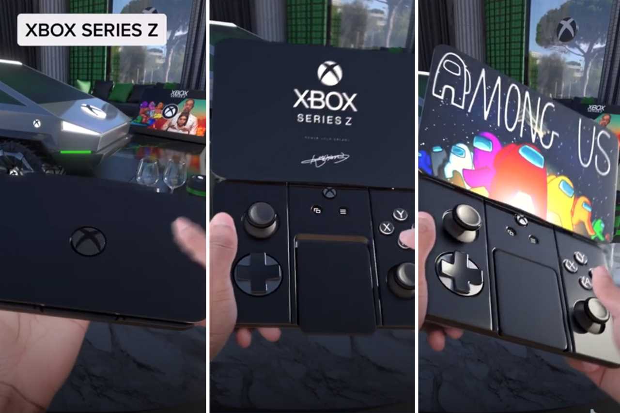 Amazing video of ‘Xbox Series Z’ reveals what FIRST portable Microsoft games console might look like