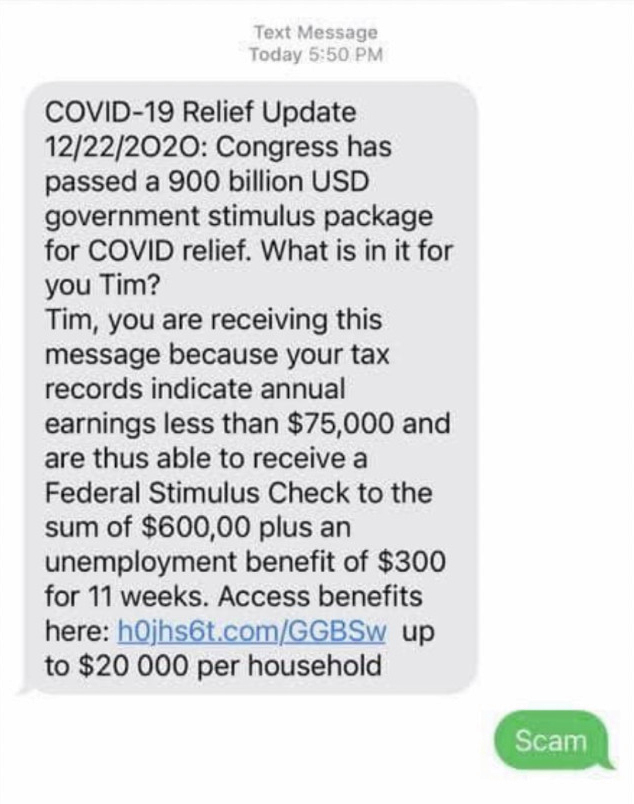 IRS Stimulus alert – Warning over scam texts and fake checks as millions of payments delayed