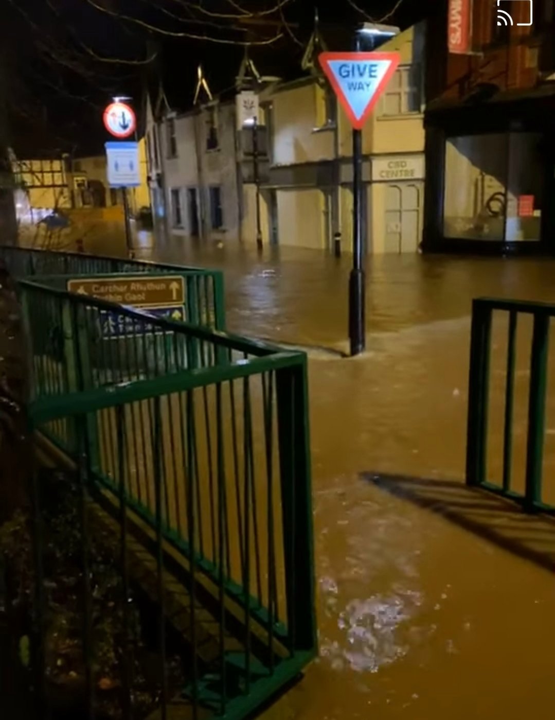 Dad and children, 8 and 12, rescued from sea after breaking lockdown to visit beach during Storm Christoph