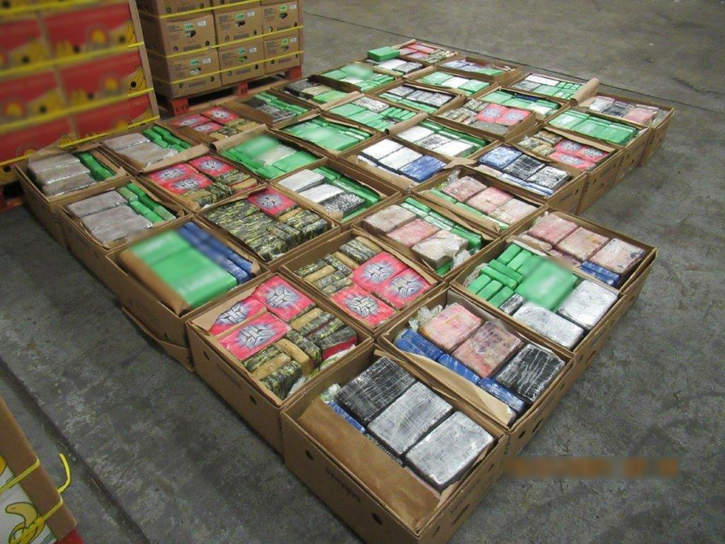 Border Force seize £76m worth of cocaine stashed in banana boxes