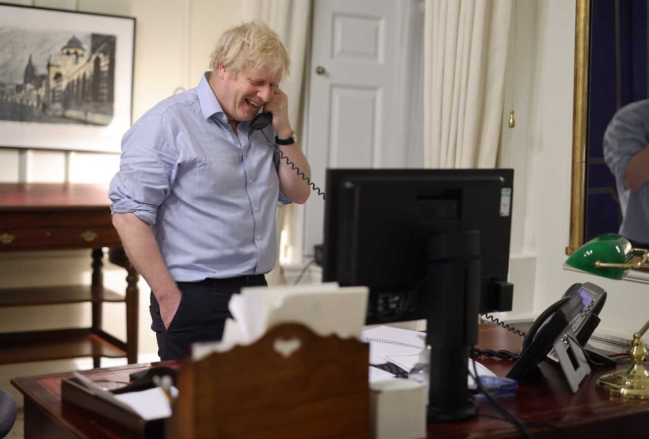 Boris Johnson is the first European leader to receive a phone call from President Joe Biden