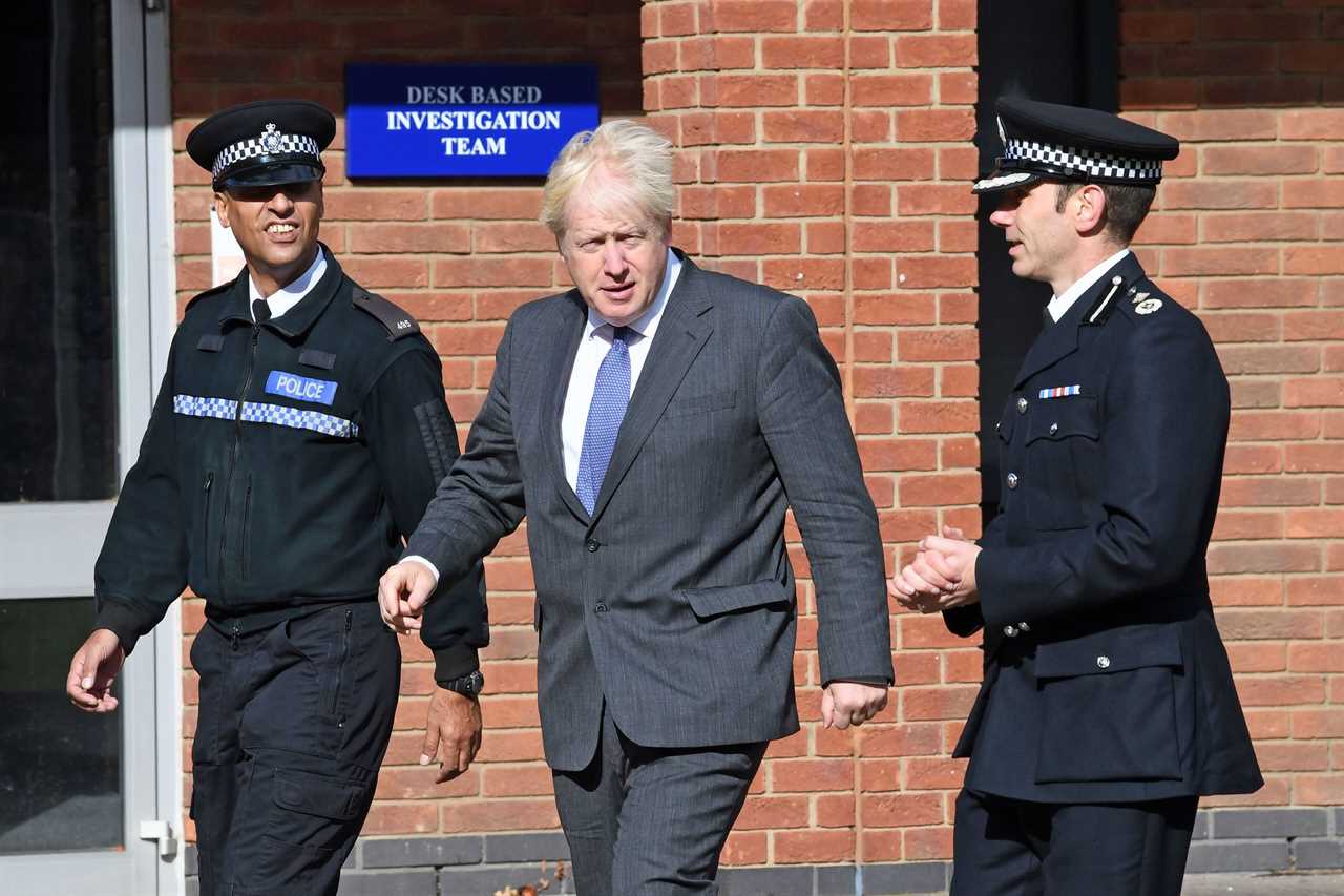 Boris Johnson delivers the biggest rise in police numbers in almost two decades