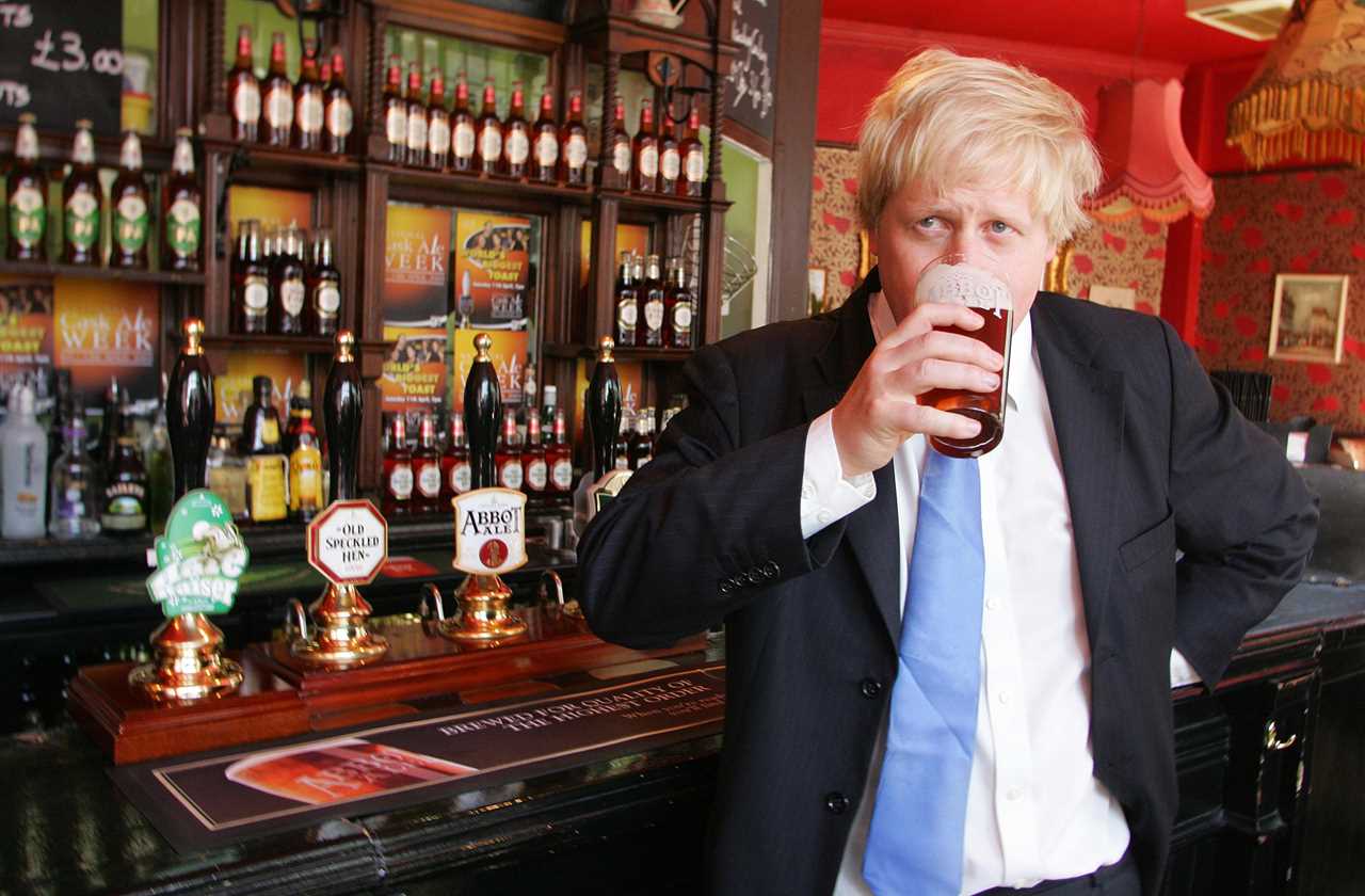 Boris Johnson gives up booze for January to help him stay in shape