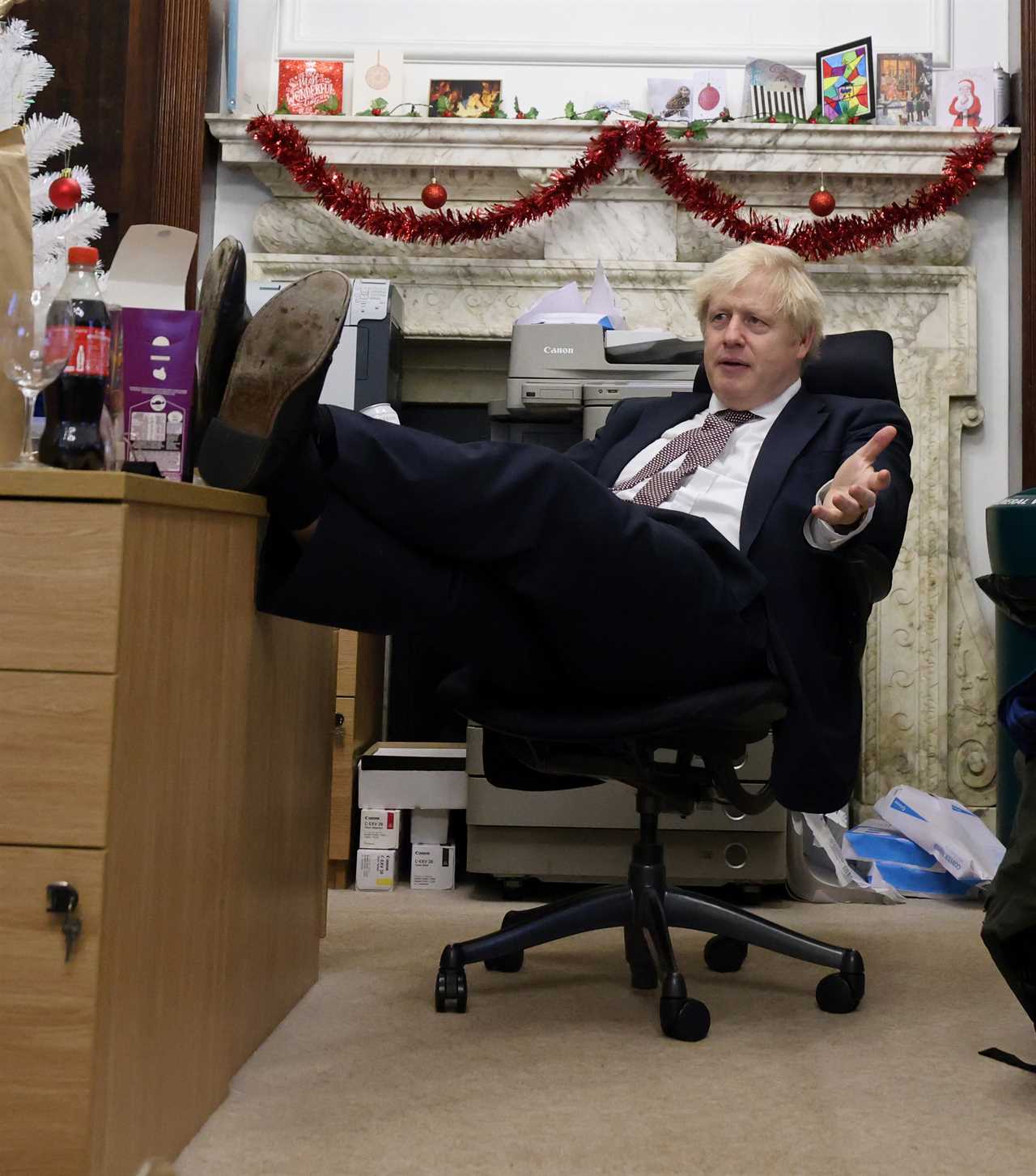 Boris Johnson gives up booze for January to help him stay in shape