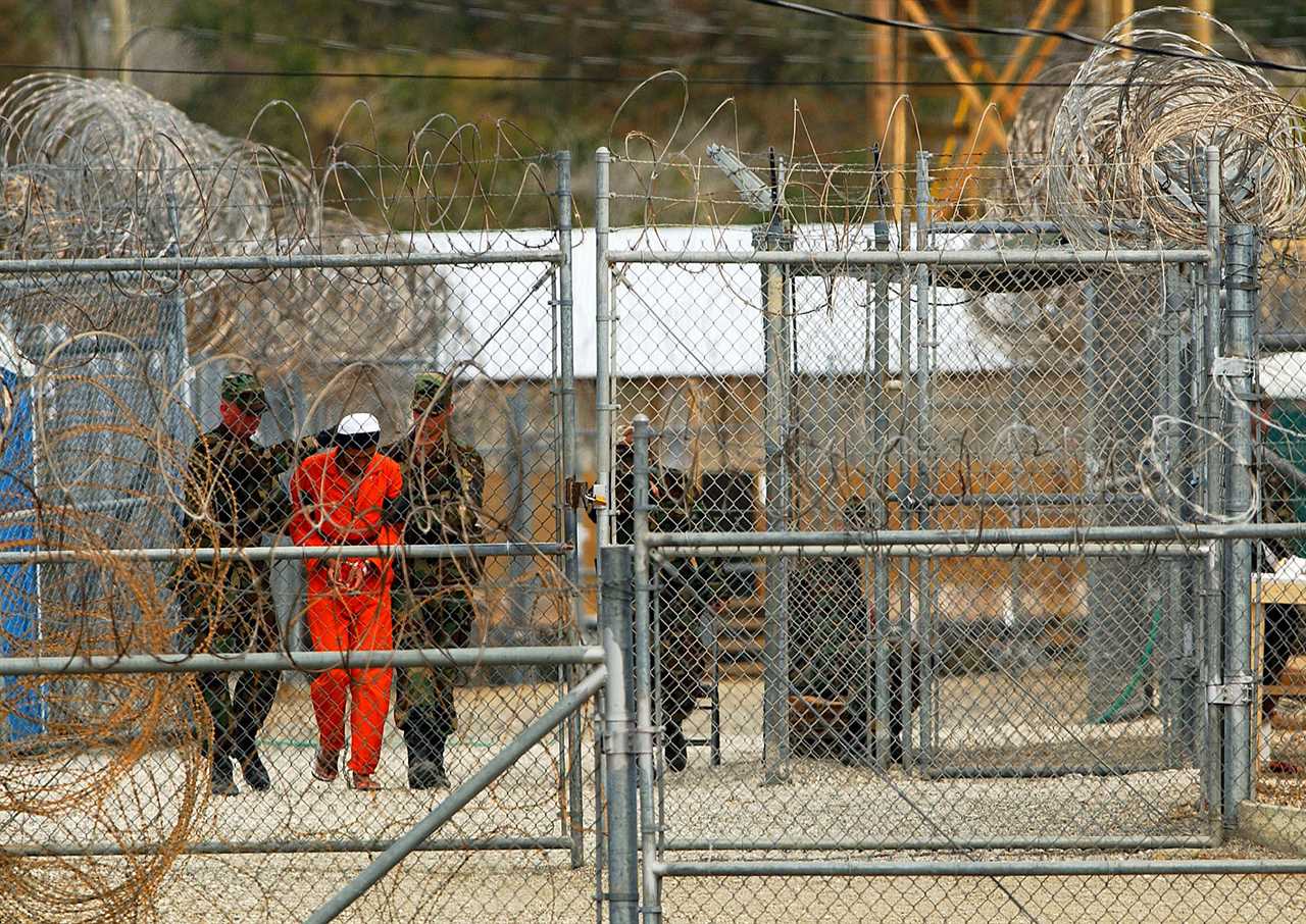 ‘9/11 mastermind’ and other Guantanamo Bay inmates to get Covid vaccine as early as NEXT WEEK ahead of most Americans