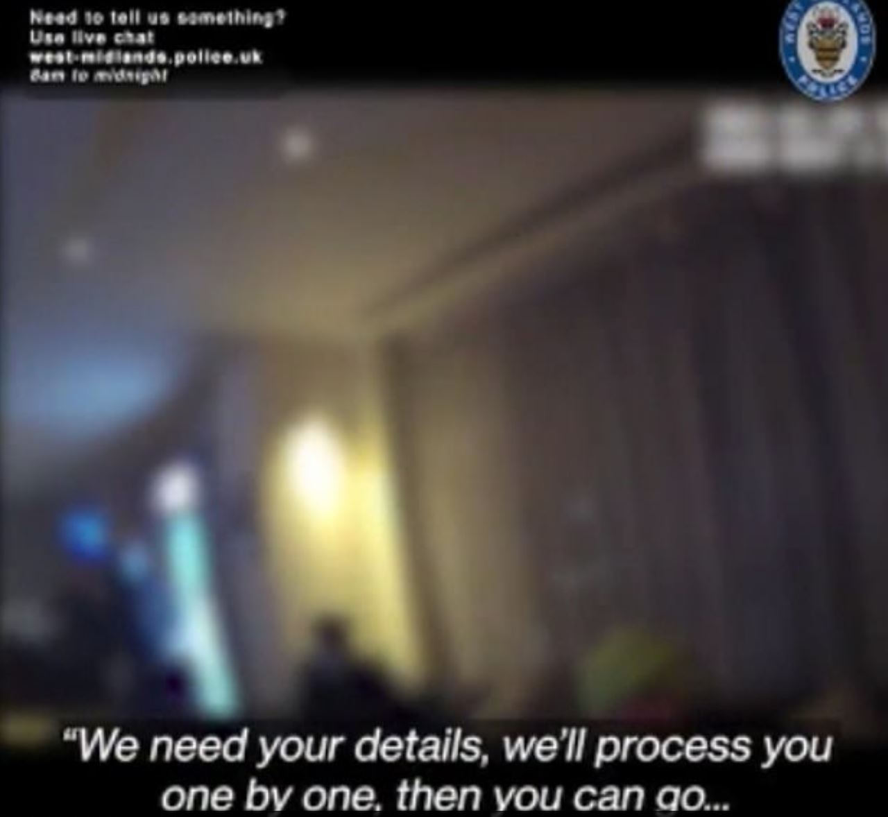 Moment cops storm illegal lockdown party and fine 26 ‘ridiculous’ poker players in apartment