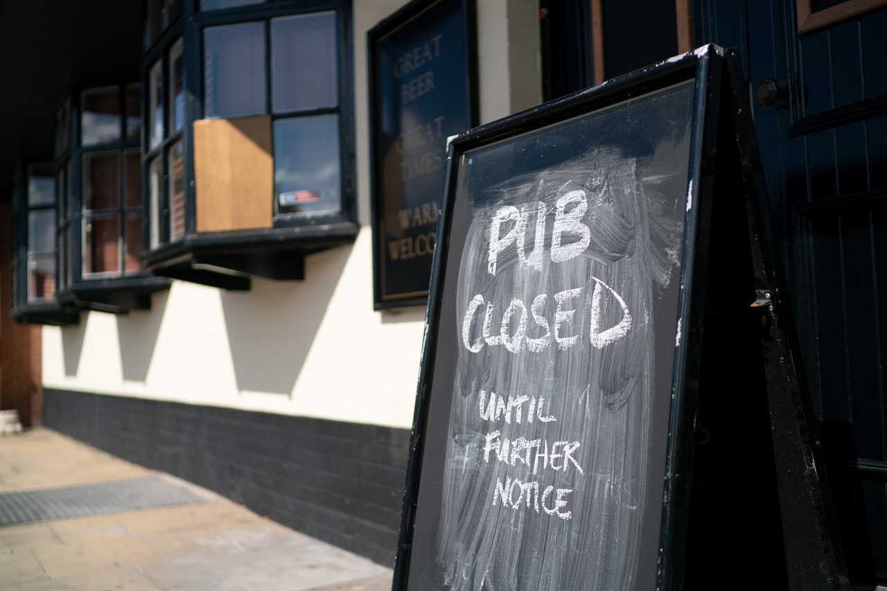 Desperate pubs and restaurants must reopen on April 1 or ‘650,000 hospitality firms could collapse’