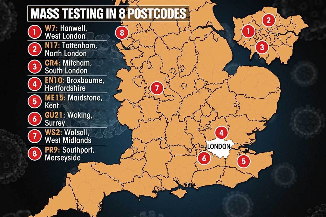 Families in South Africa Covid strain testing areas told ‘think again’ before leaving home to buy food