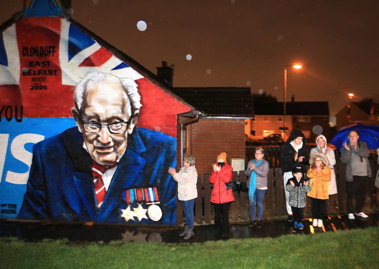 Captain Sir Tom Moore: Boris Johnson leads nation in clap to honour war hero and NHS